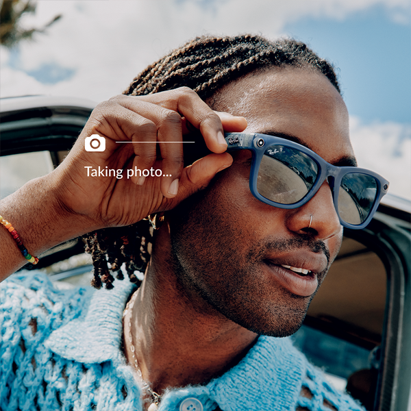 Ray-Ban Meta Wayfarer RW4006 601ST3 50 Sunglasses Glasses Station